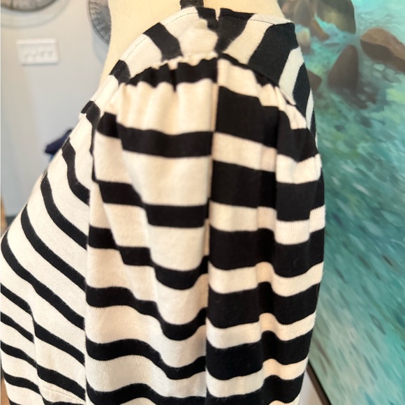 NWT Kate Spade Sailing Stripe Scallop Dress Size L - Picture 6 of 12